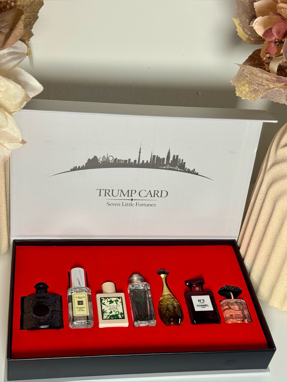 Luxury Mini Perfume Collection Gift Set | 7 Designer Fragrance Minis | Travel Si